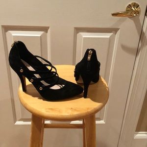Vince Camuto - Black Suede Heels